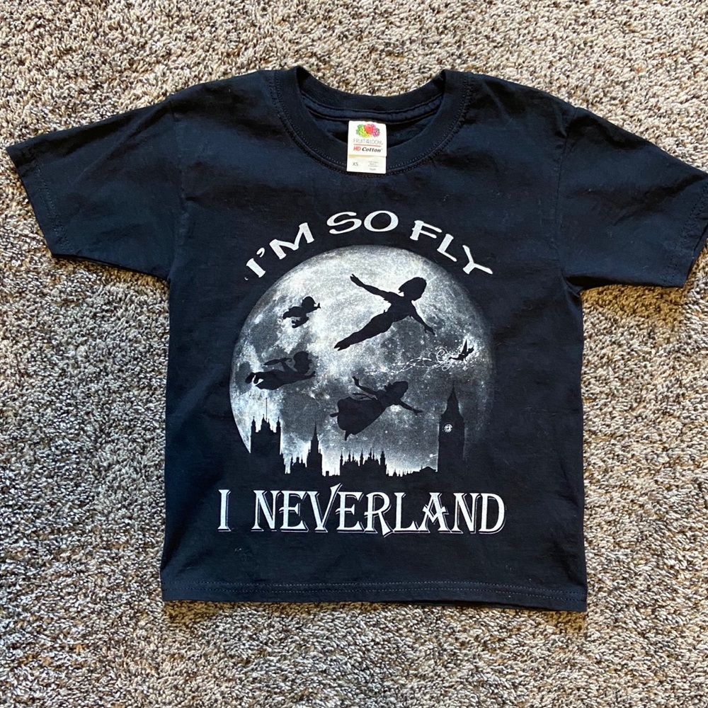 Peter Pan Tshirt NWOT